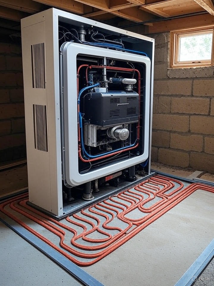 монтаж отопления
