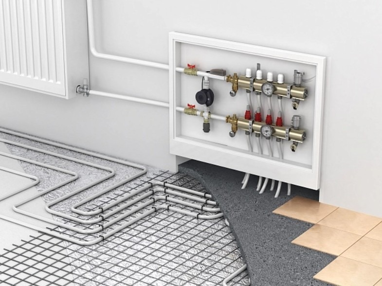 монтаж отопления